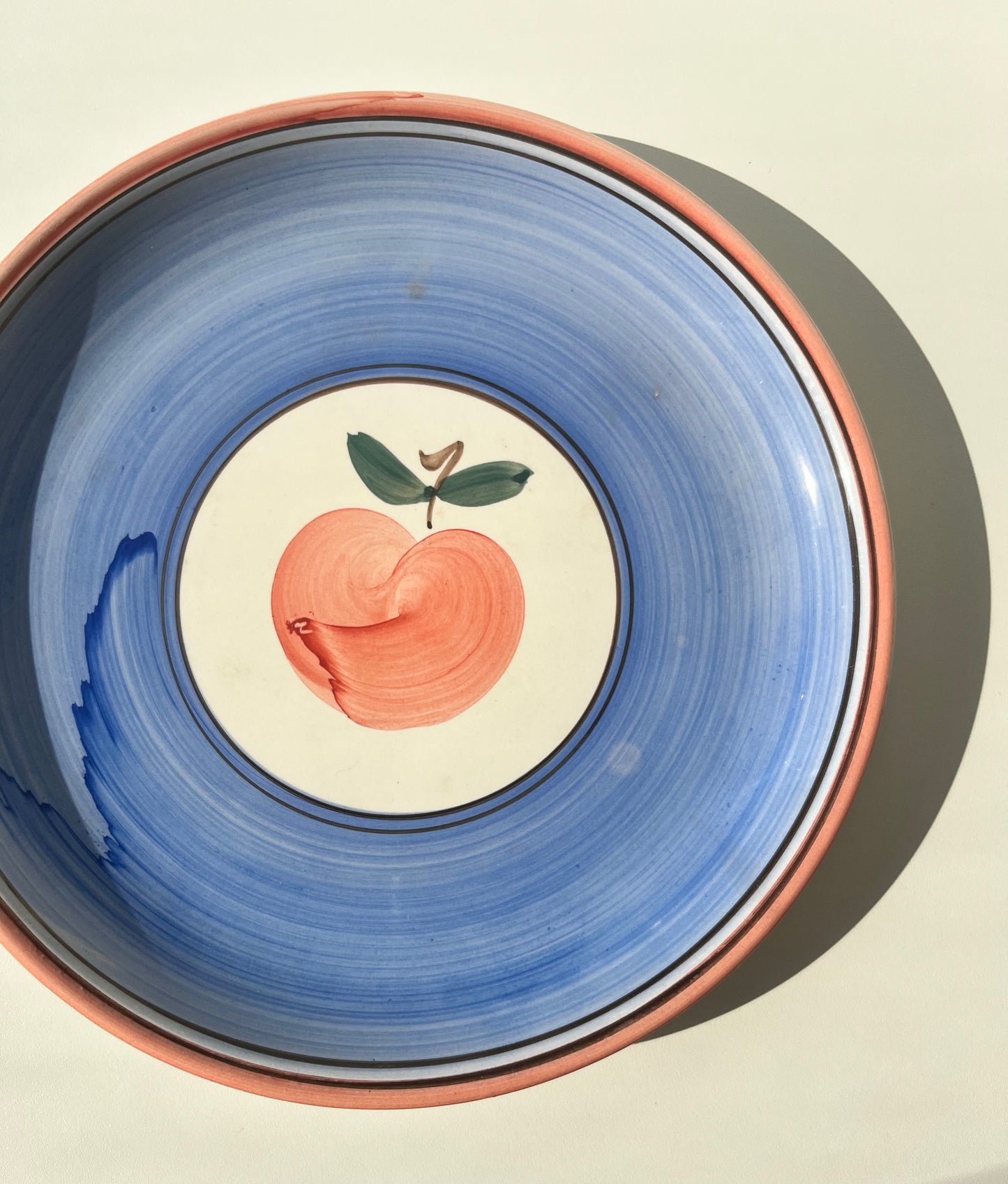 Æble tallerken, 2 stk.