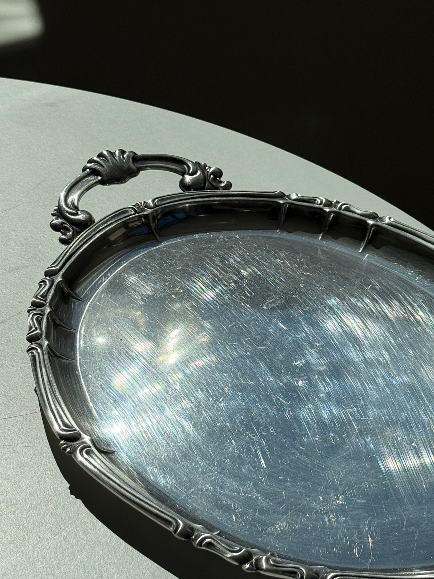 Ovalt serveringsfad, Alfra