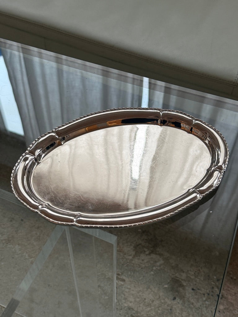 Lille serveringsfad, metal