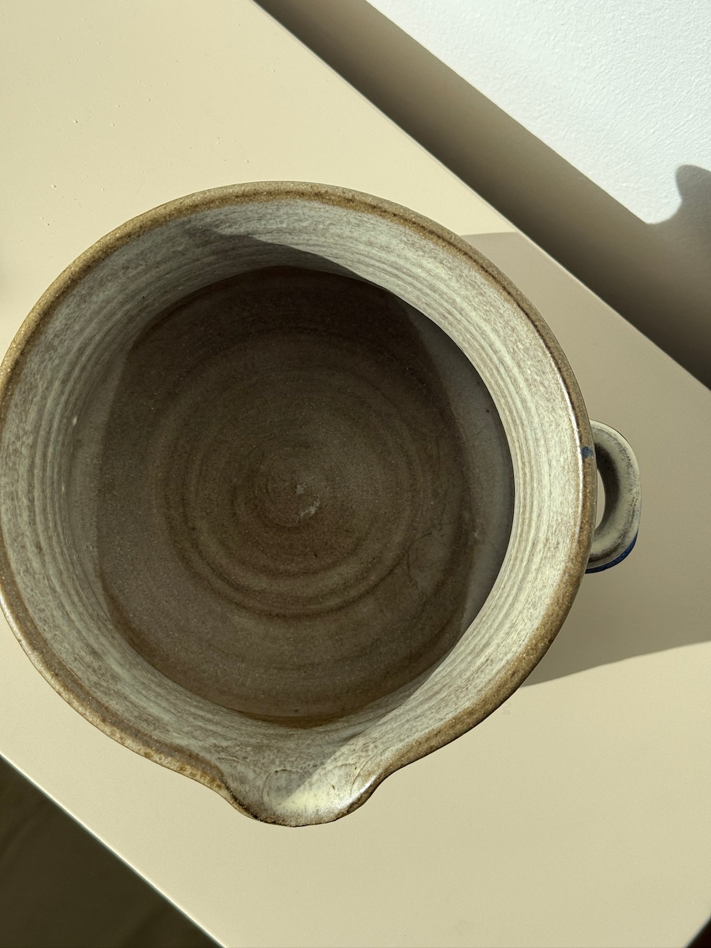 Keramik krukke m. hanke