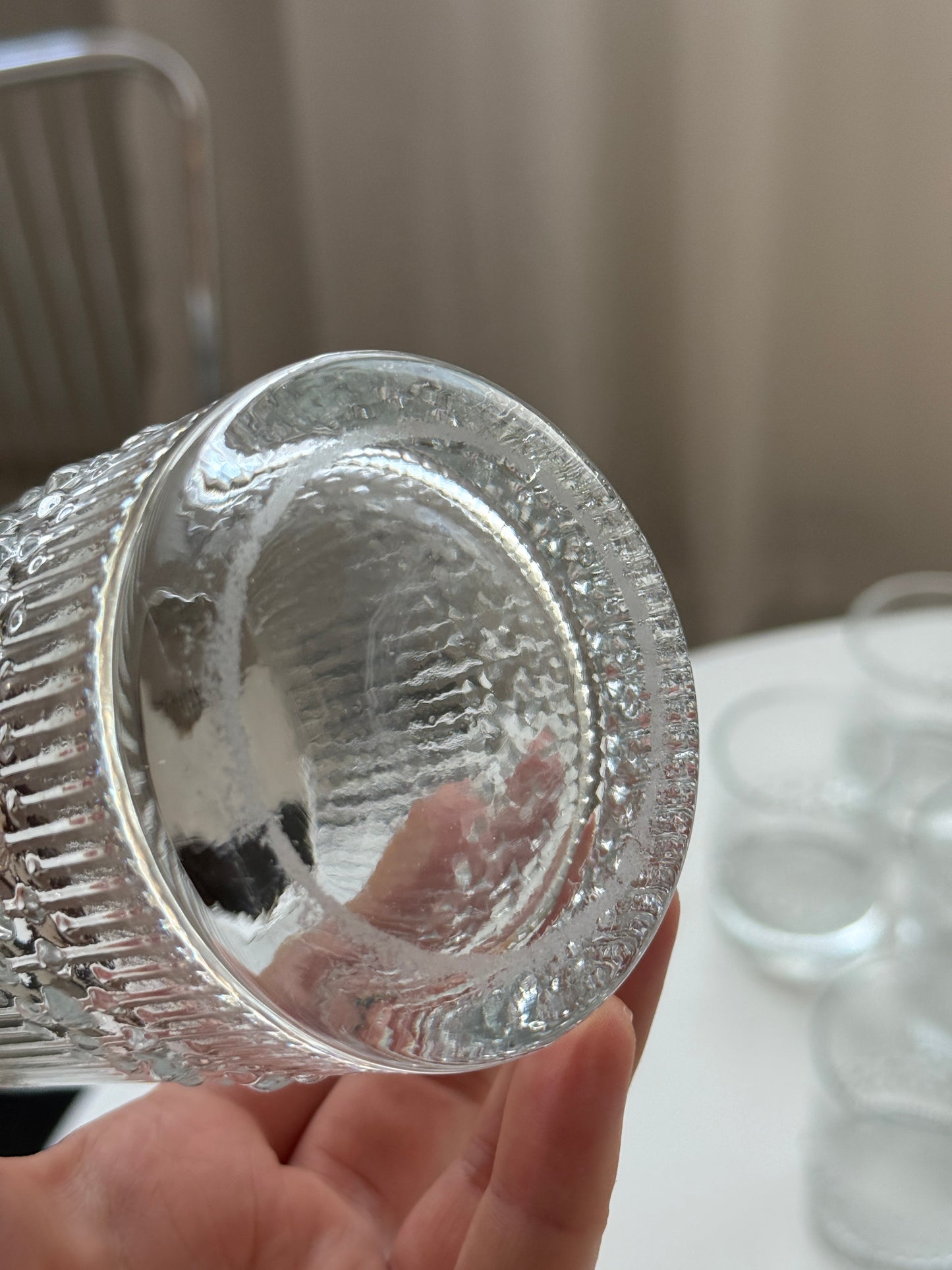 Vintage "Alaska" glas fra Durobor, Belgien