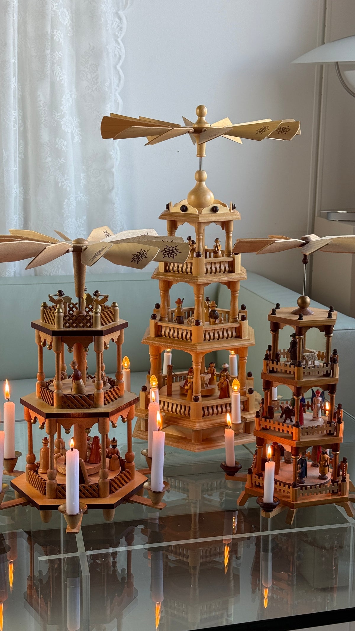 Original Erzgebirge julepyramide – 41 cm