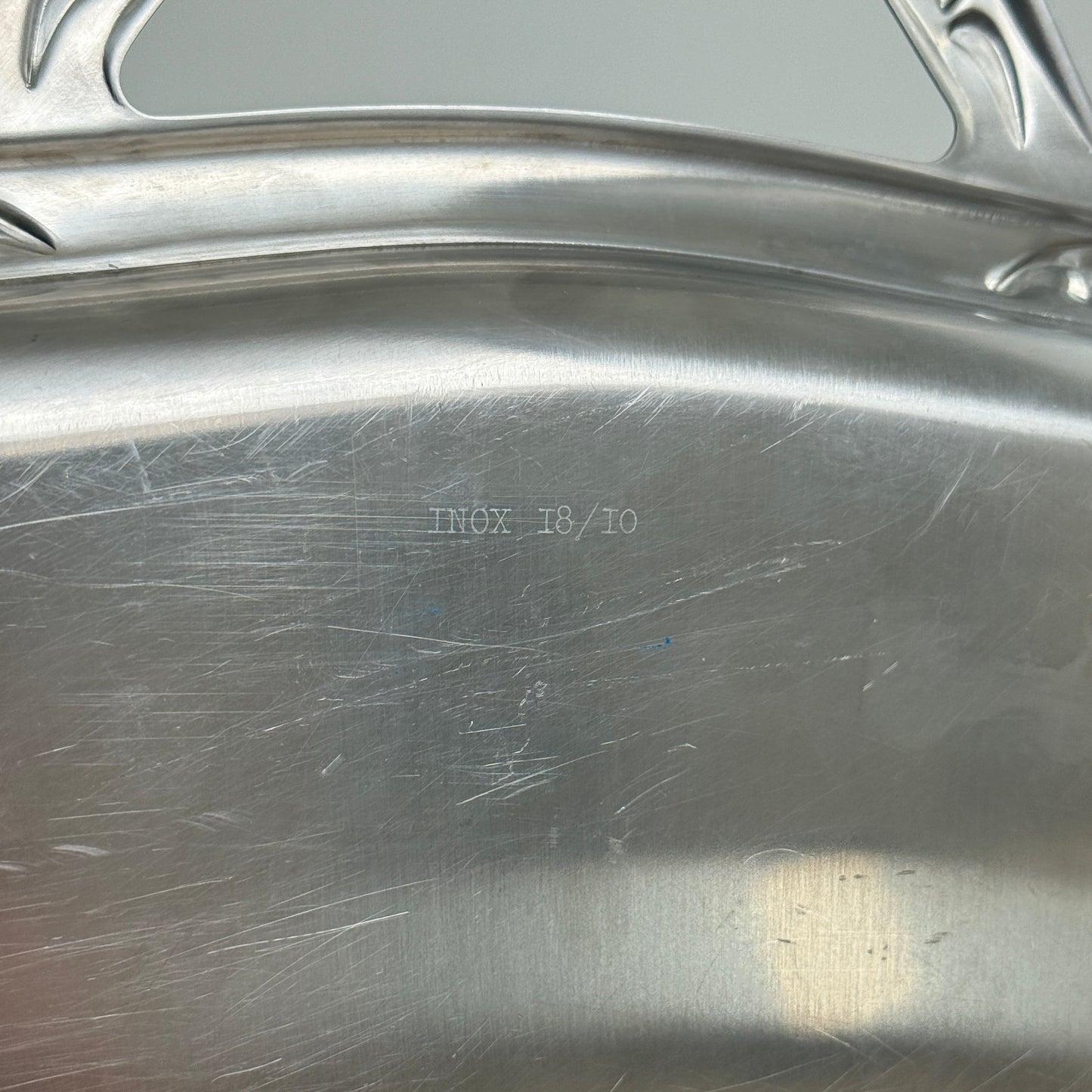 Stort serveringsfad – inox 18/10