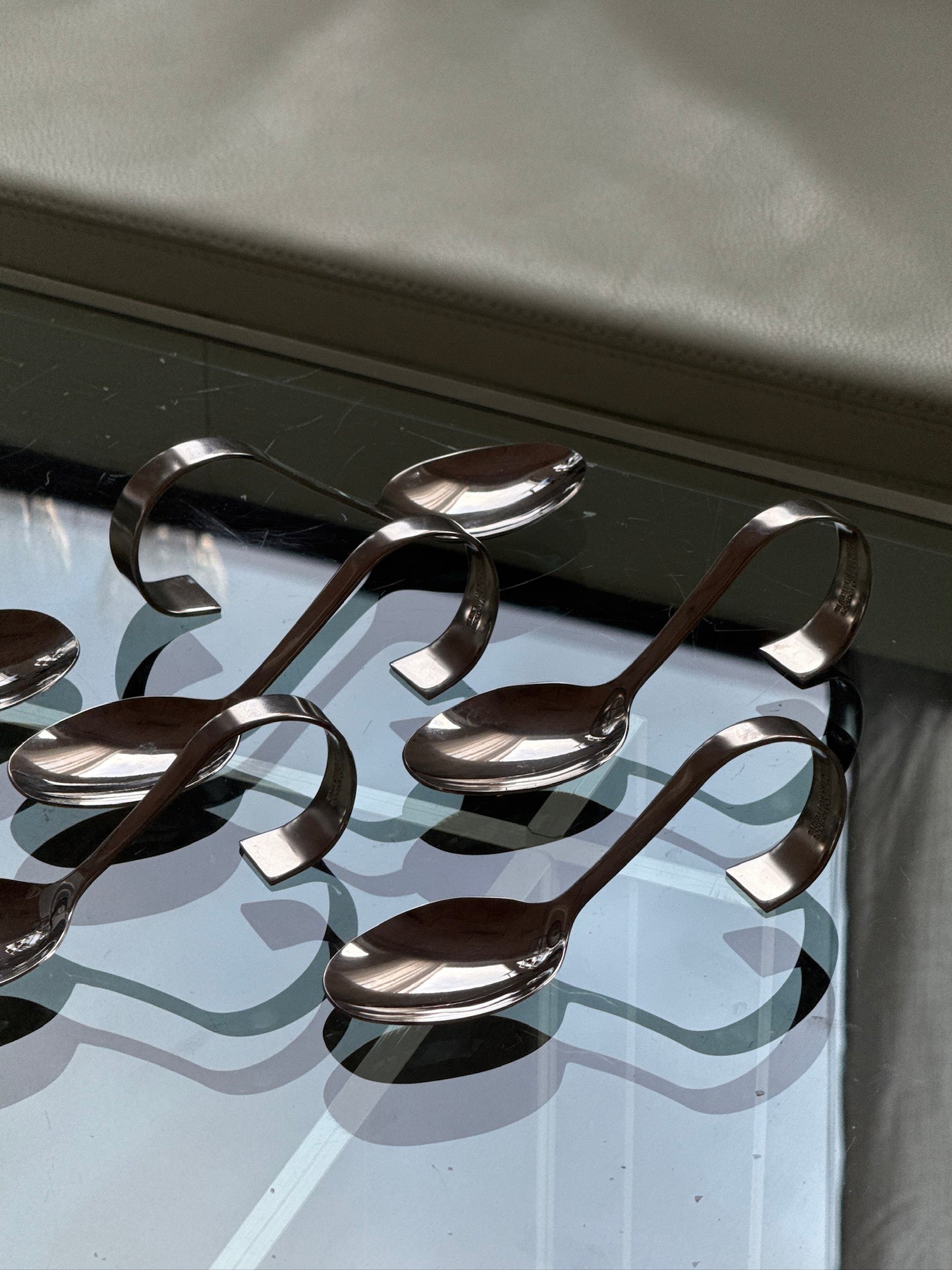 Tasting spoons i rustfrit stål – Ernesto, 6 stk