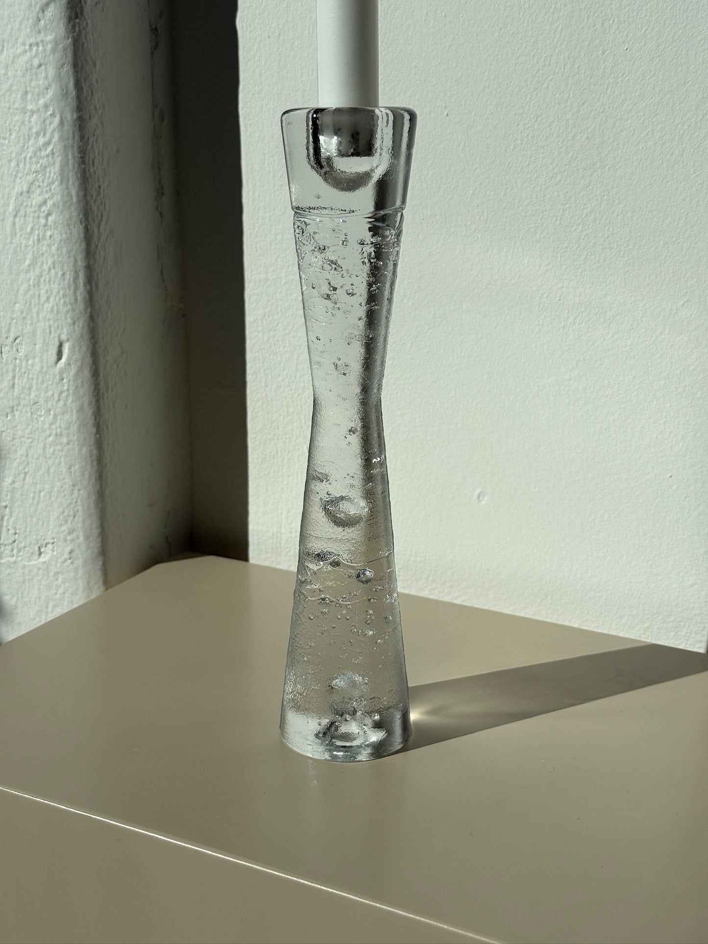 Lysestage med bobler