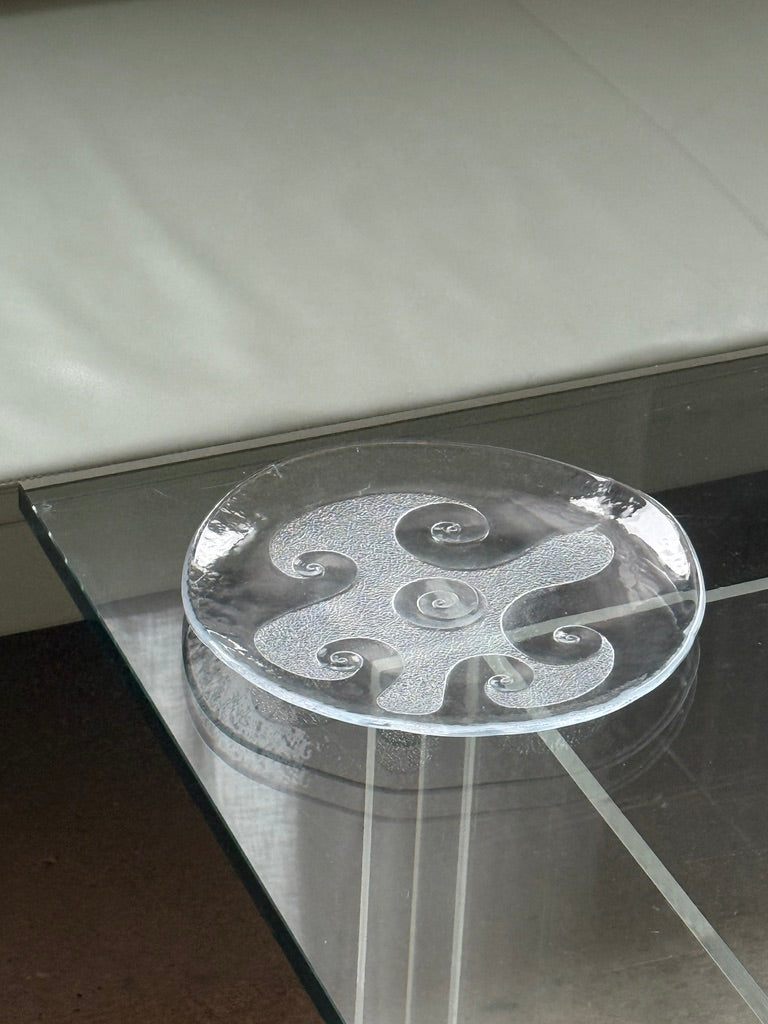 Glasfad med bølgemotiv, Holmegaard