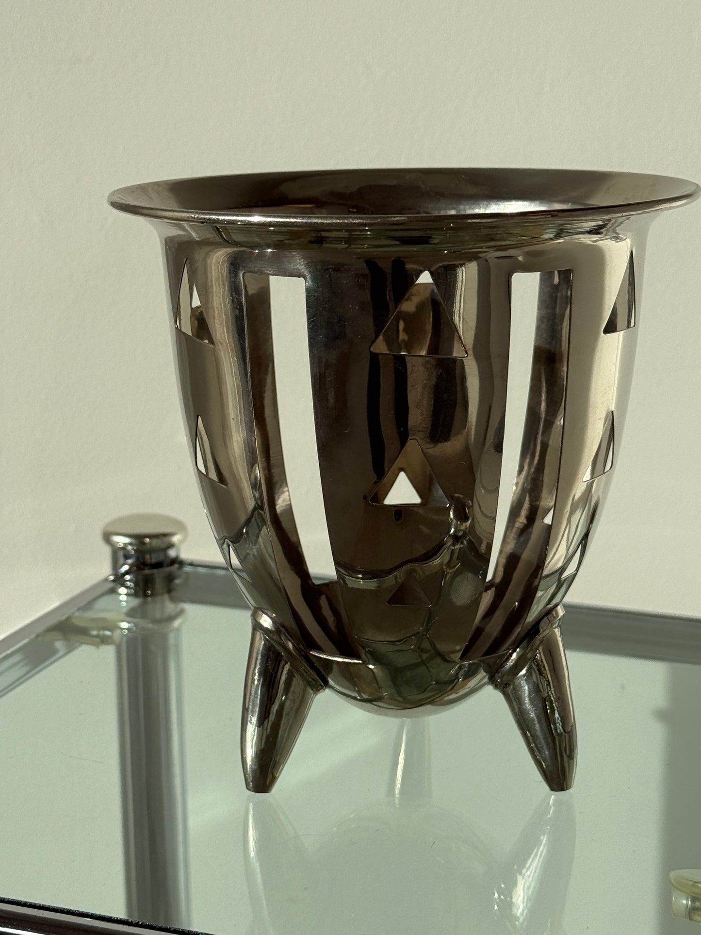 Vintage champagnekøler / citrusskål