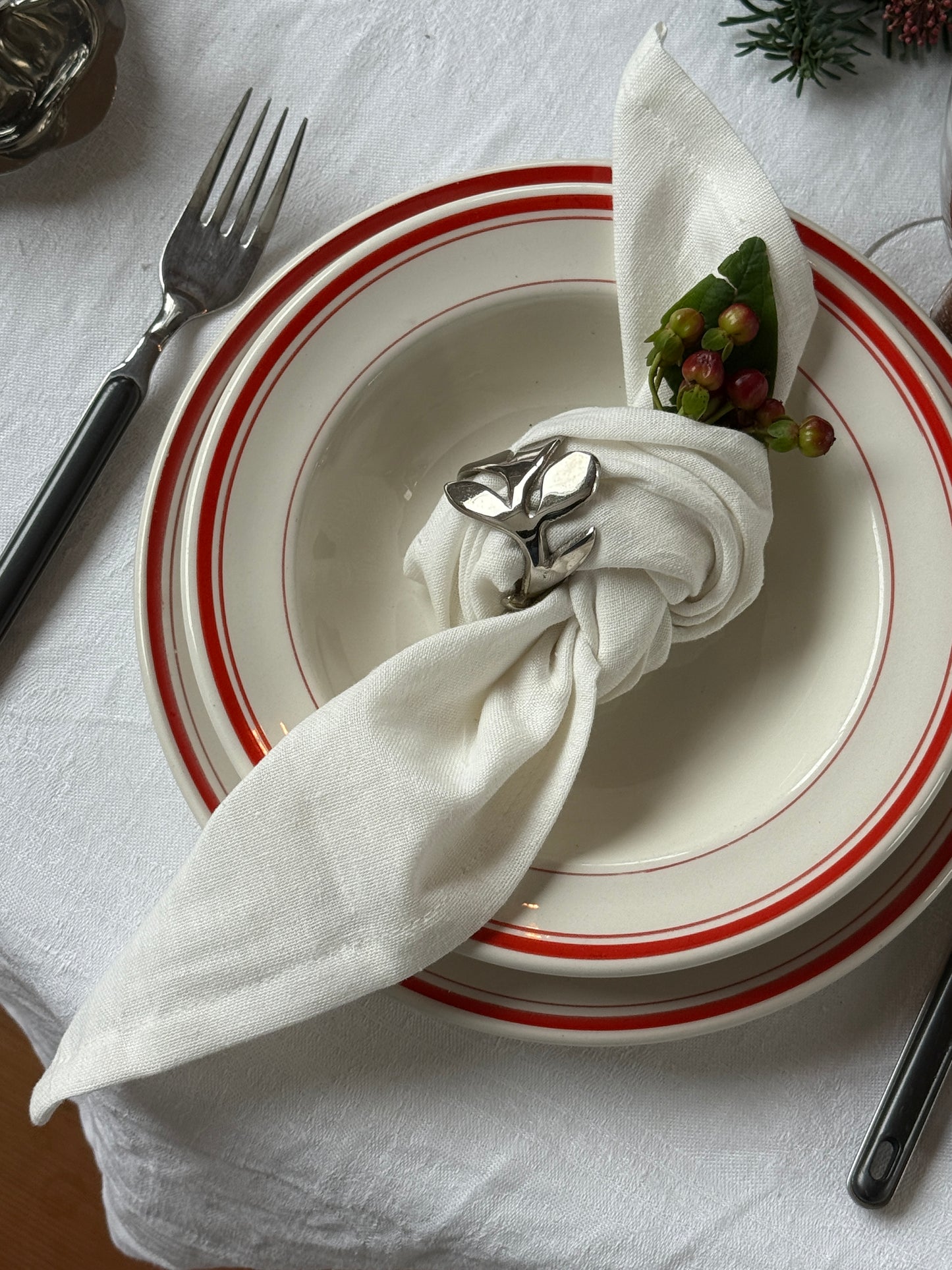 Rødstribet bistrostel, Sampson Bridwood, England