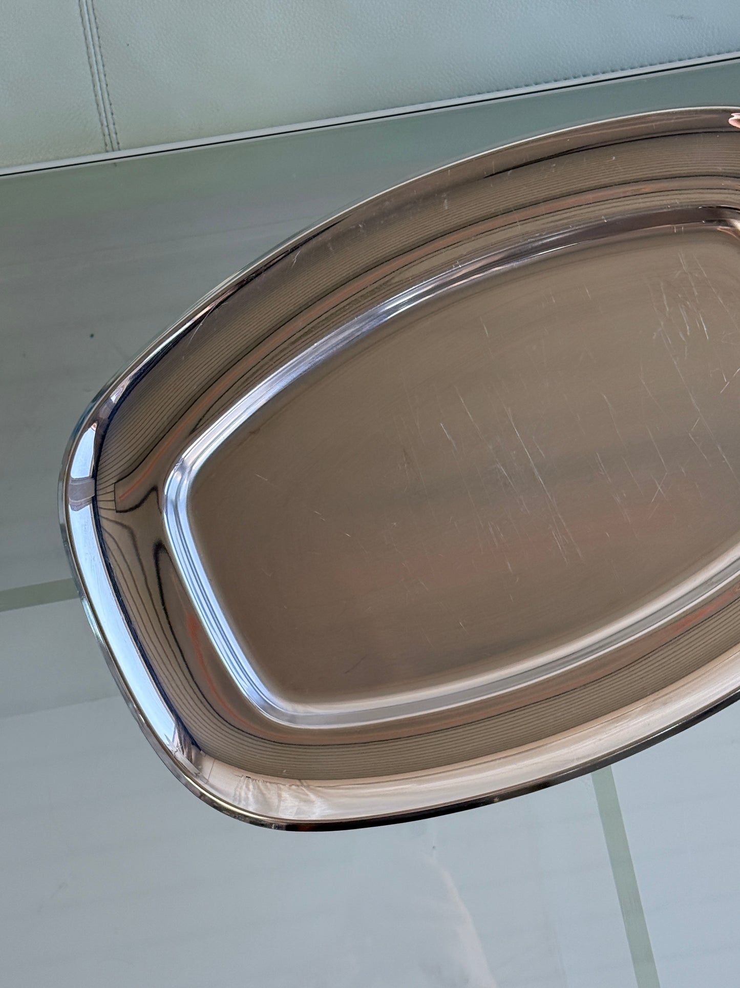 Alessi serveringsfad, rustfrit stål