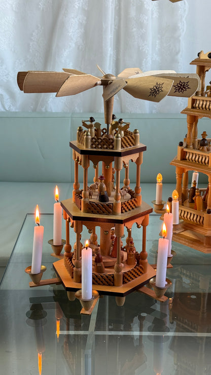 Original Erzgebirge julepyramide – 41 cm