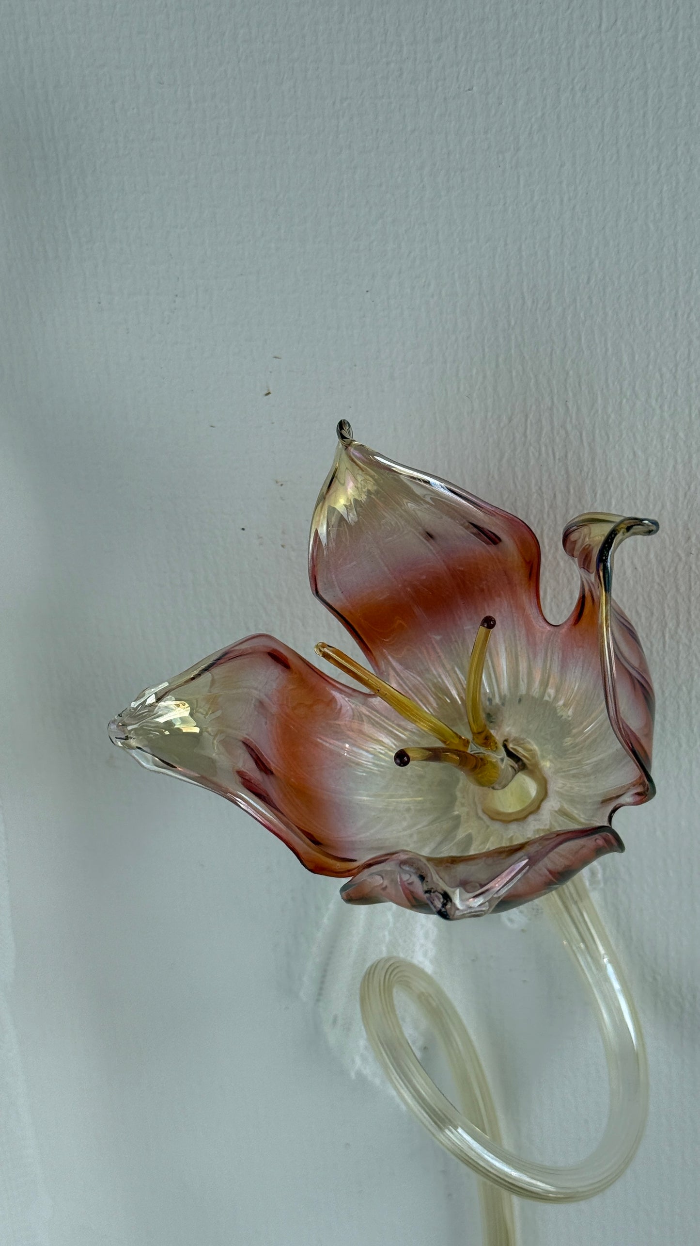 Murano glasblomst