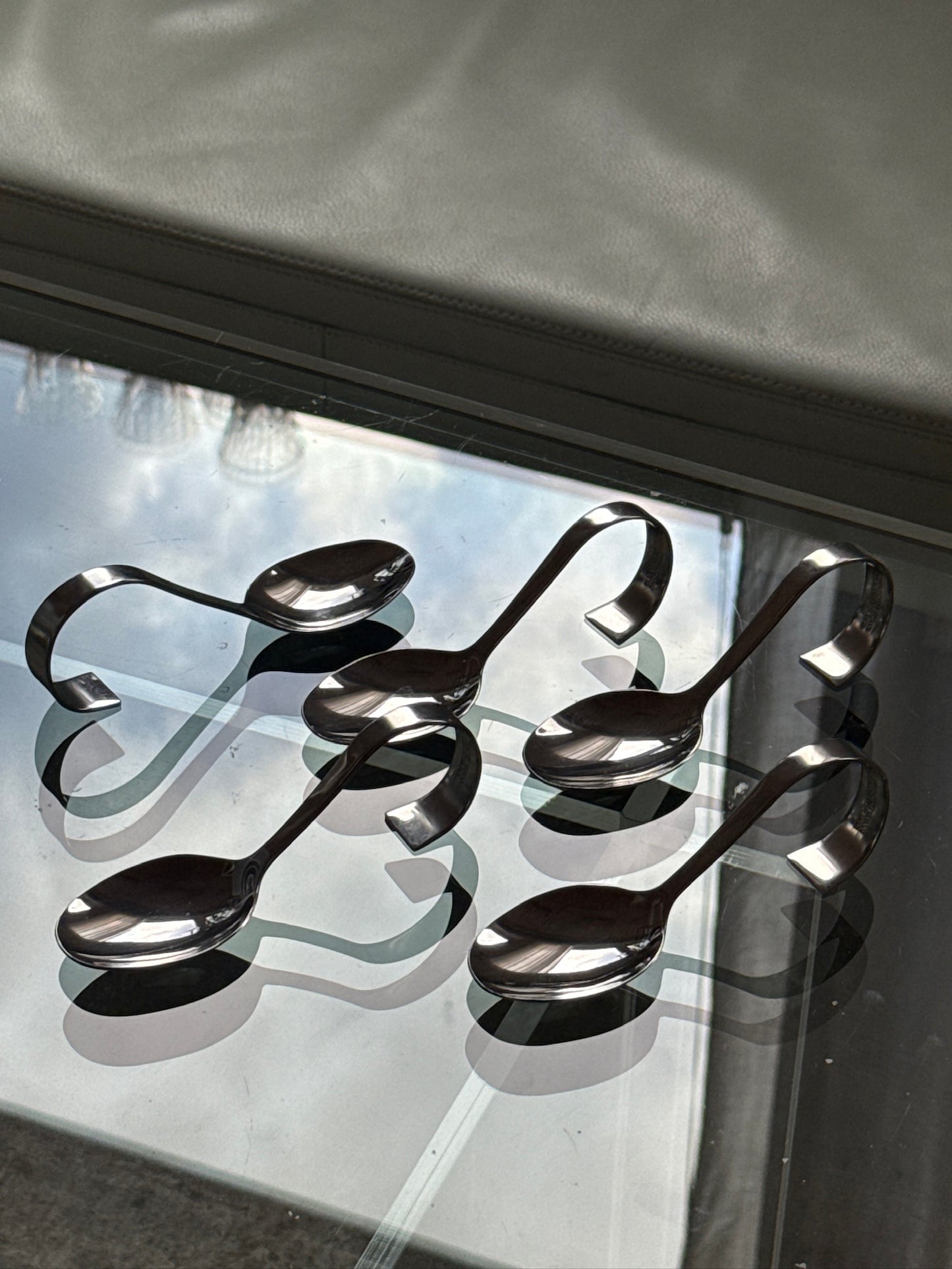 Tasting spoons i rustfrit stål – Ernesto, 6 stk