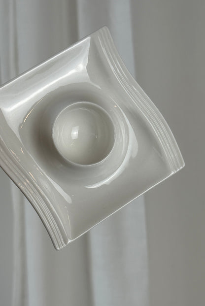 Æggebæger, porcelæn