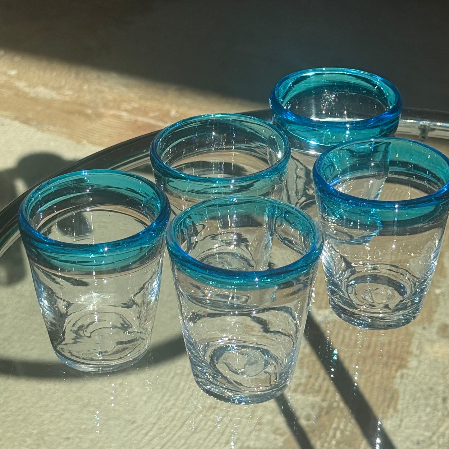 Mexicanske vandglas, 5 stk.