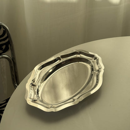 Serveringsfad, rustfrit stål