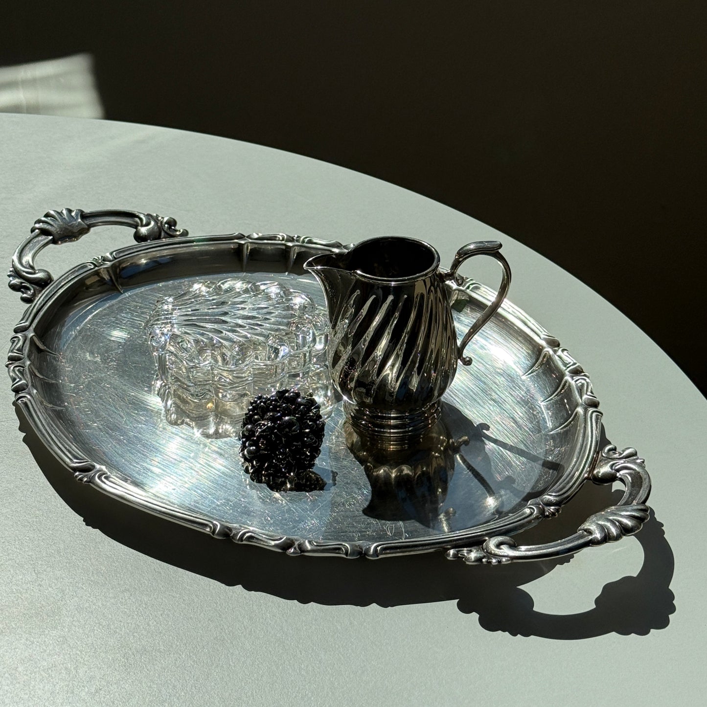 Ovalt serveringsfad, Alfra