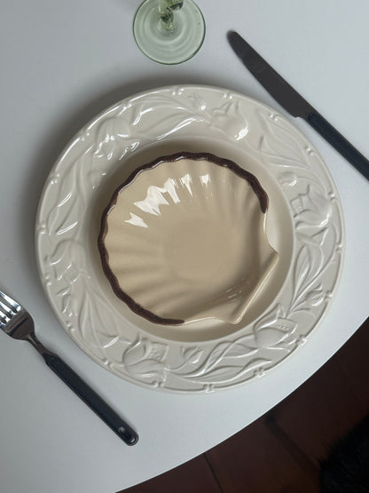 Italienske middagstallerkner, 8 stk