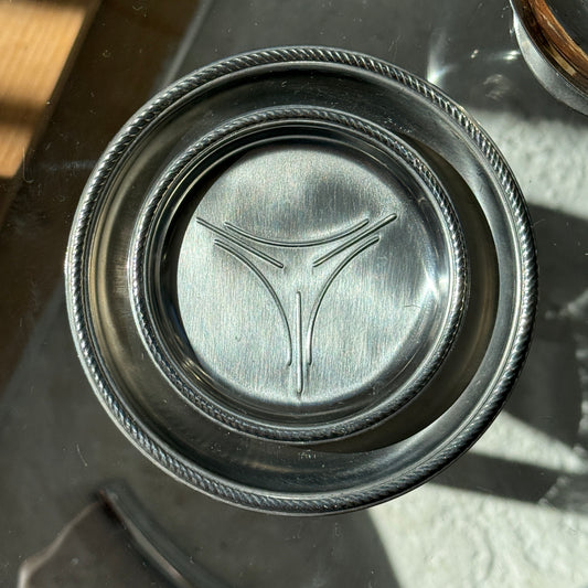 Alfra Alessi coaster, rustfrit stål