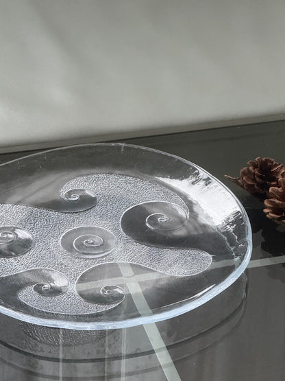 Glasfad med bølgemotiv, Holmegaard