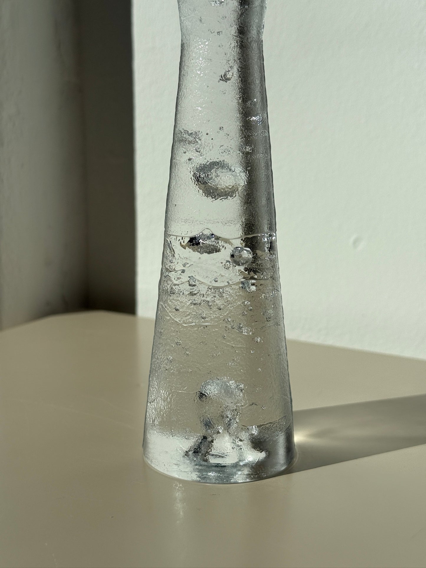 Lysestage med bobler