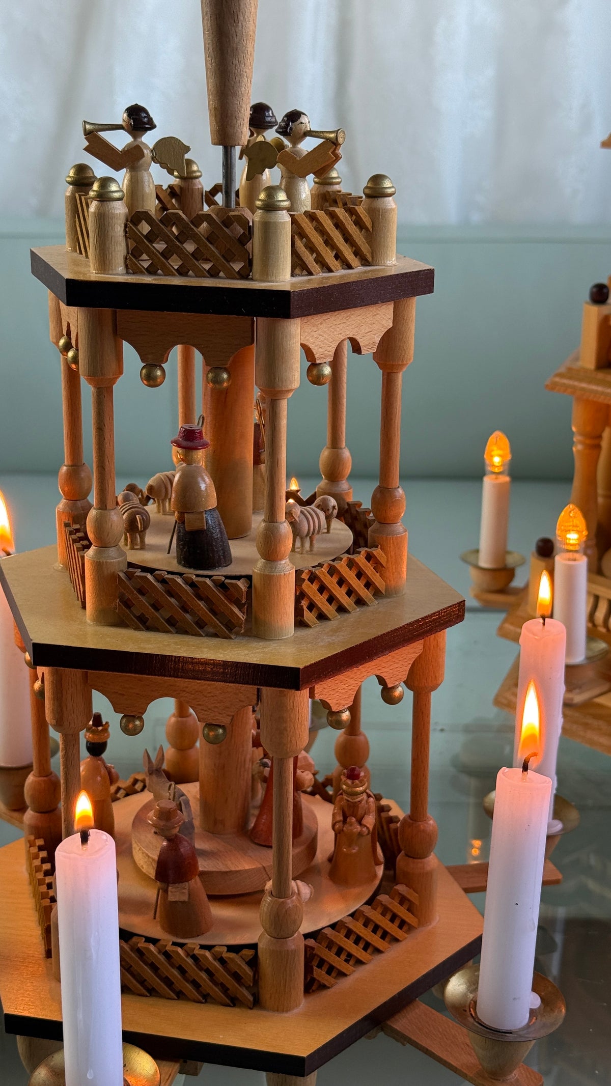 Original Erzgebirge julepyramide – 41 cm