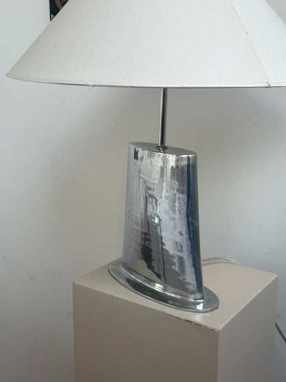 Elegant bordlampe, aluminium