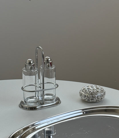 Olie - og eddikesæt, rustfrit stål