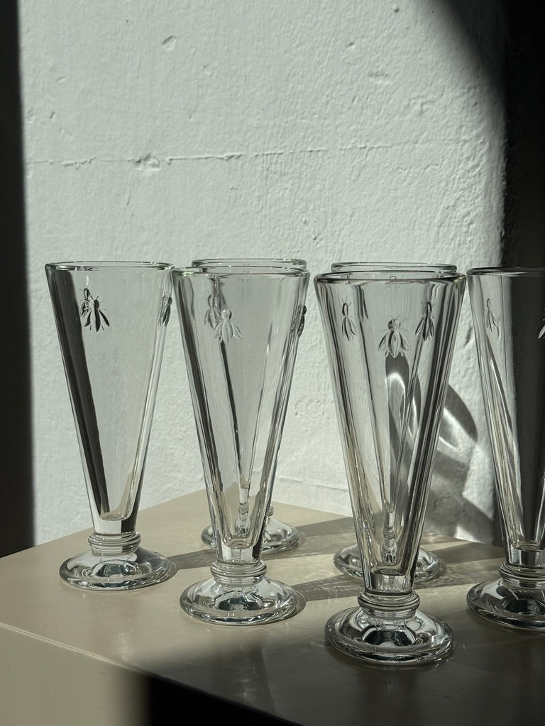 Champagnesglas, Bier