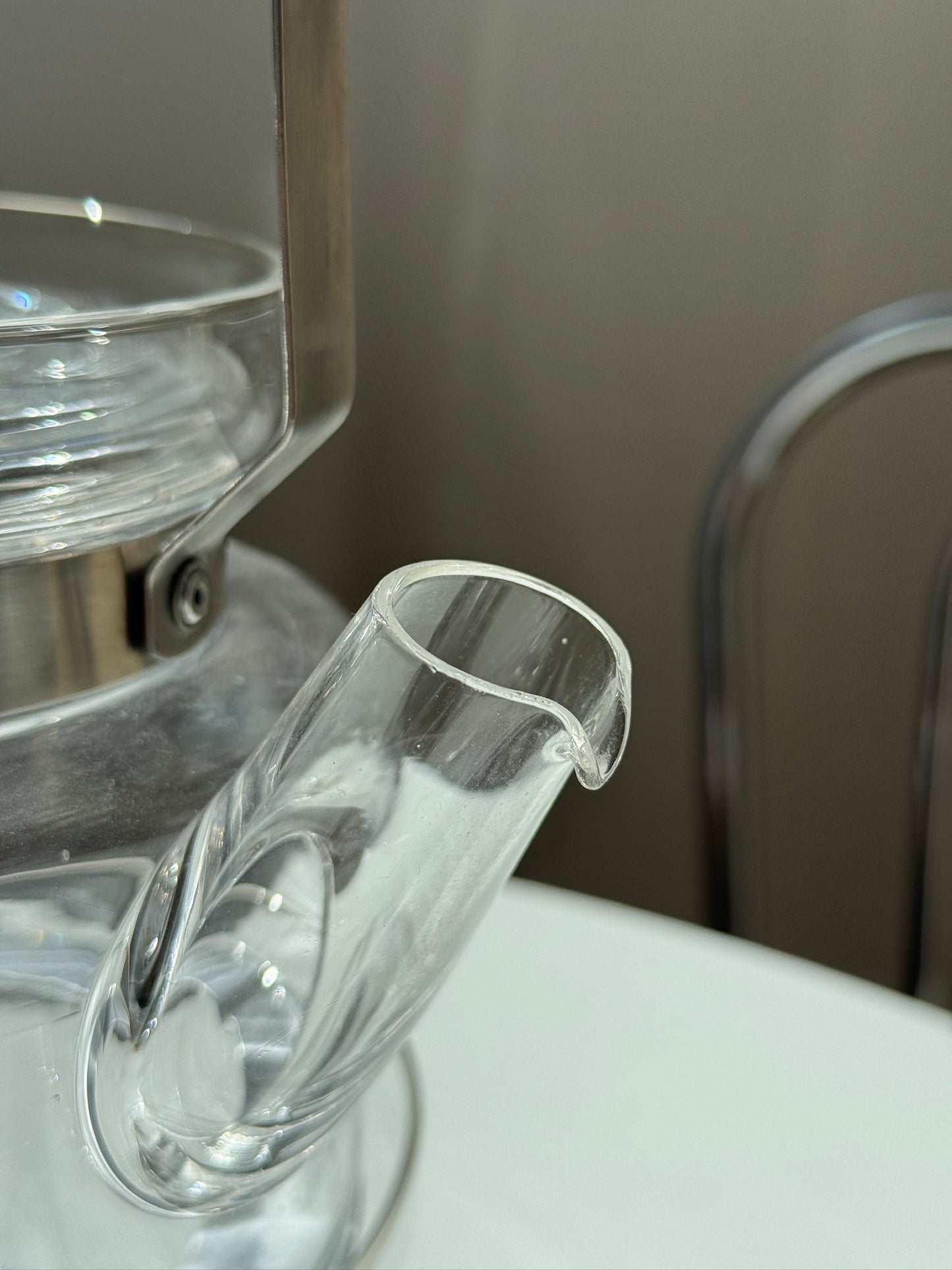 Tekande m. korkhåndtag