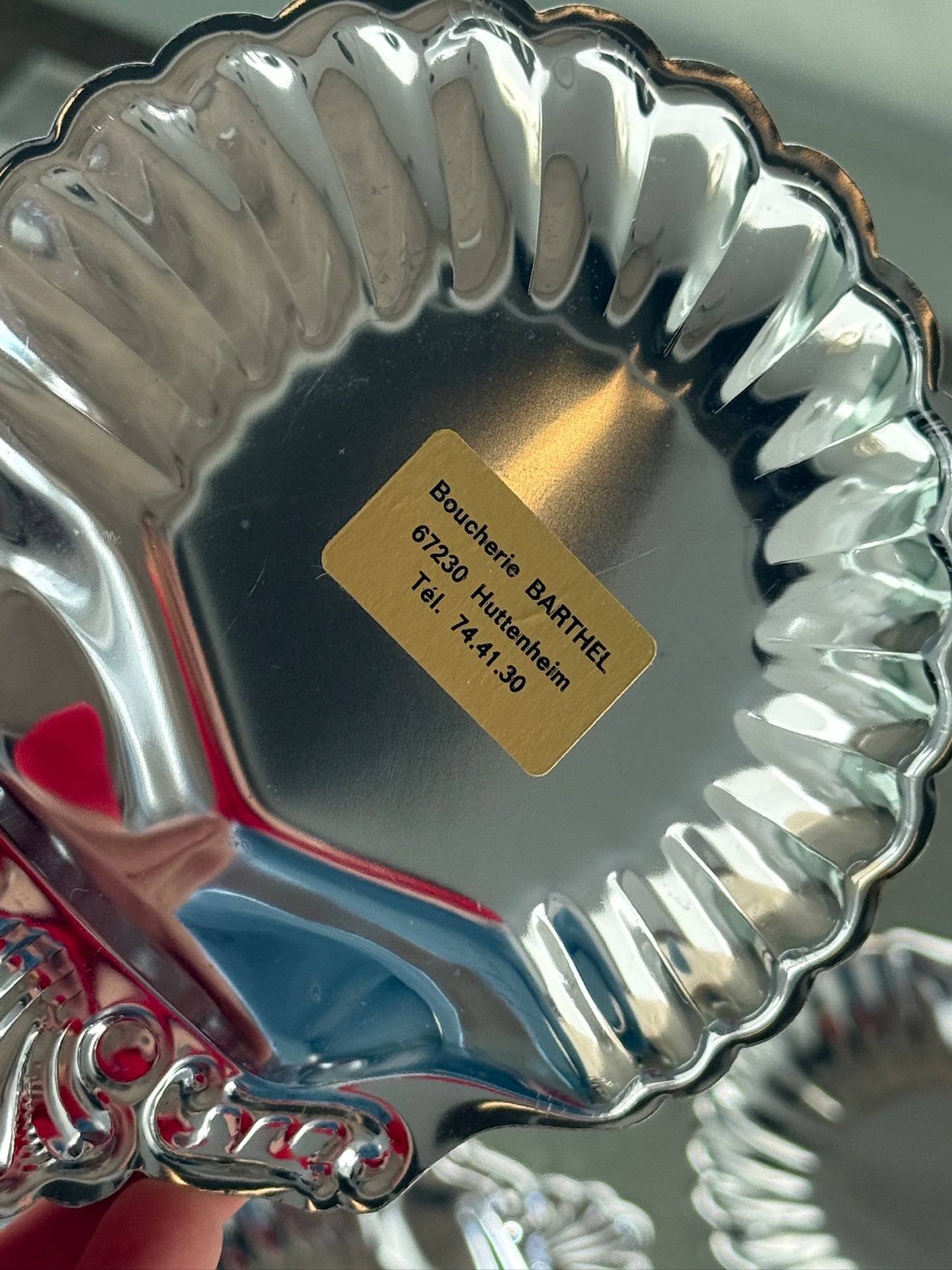 Muslingeformet asietter fra Frankrig