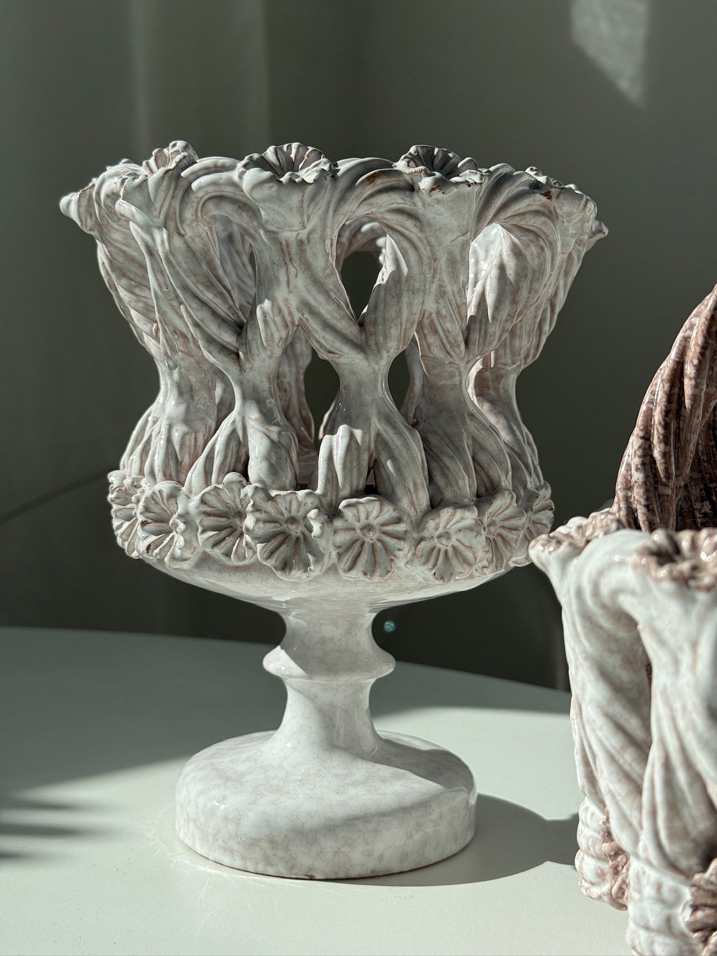 Italiensk keramik krukker