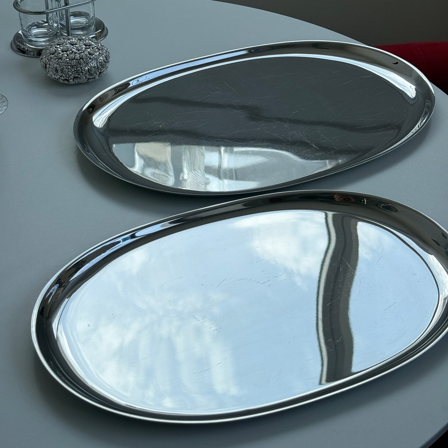 Ovale serveringsfade, Effepi Italien – 2 stk.