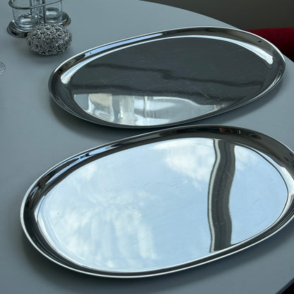 Ovale serveringsfade, Effepi Italien – 2 stk.