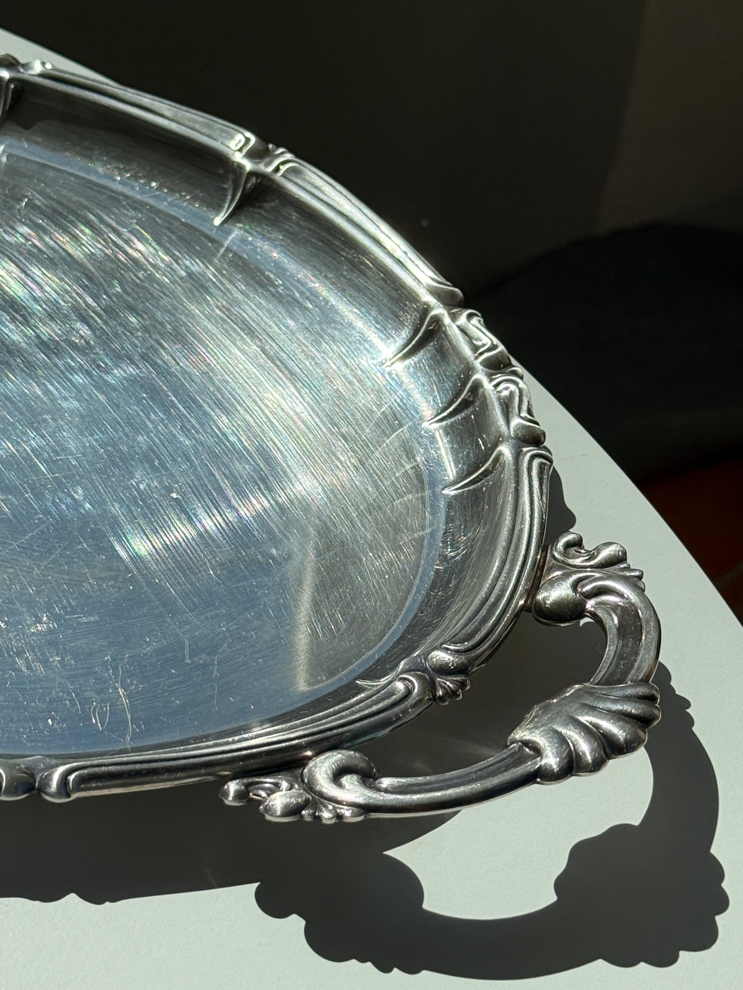 Ovalt serveringsfad, Alfra