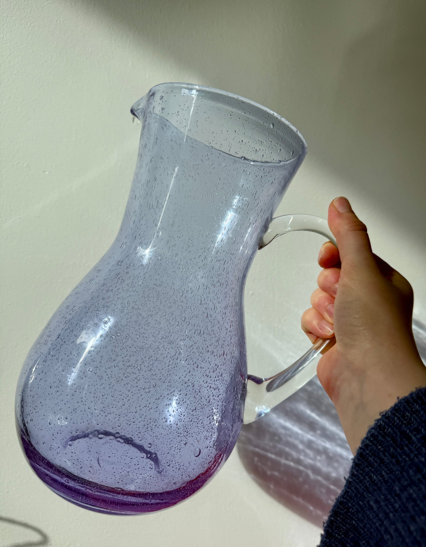 Mundblæst vandkande