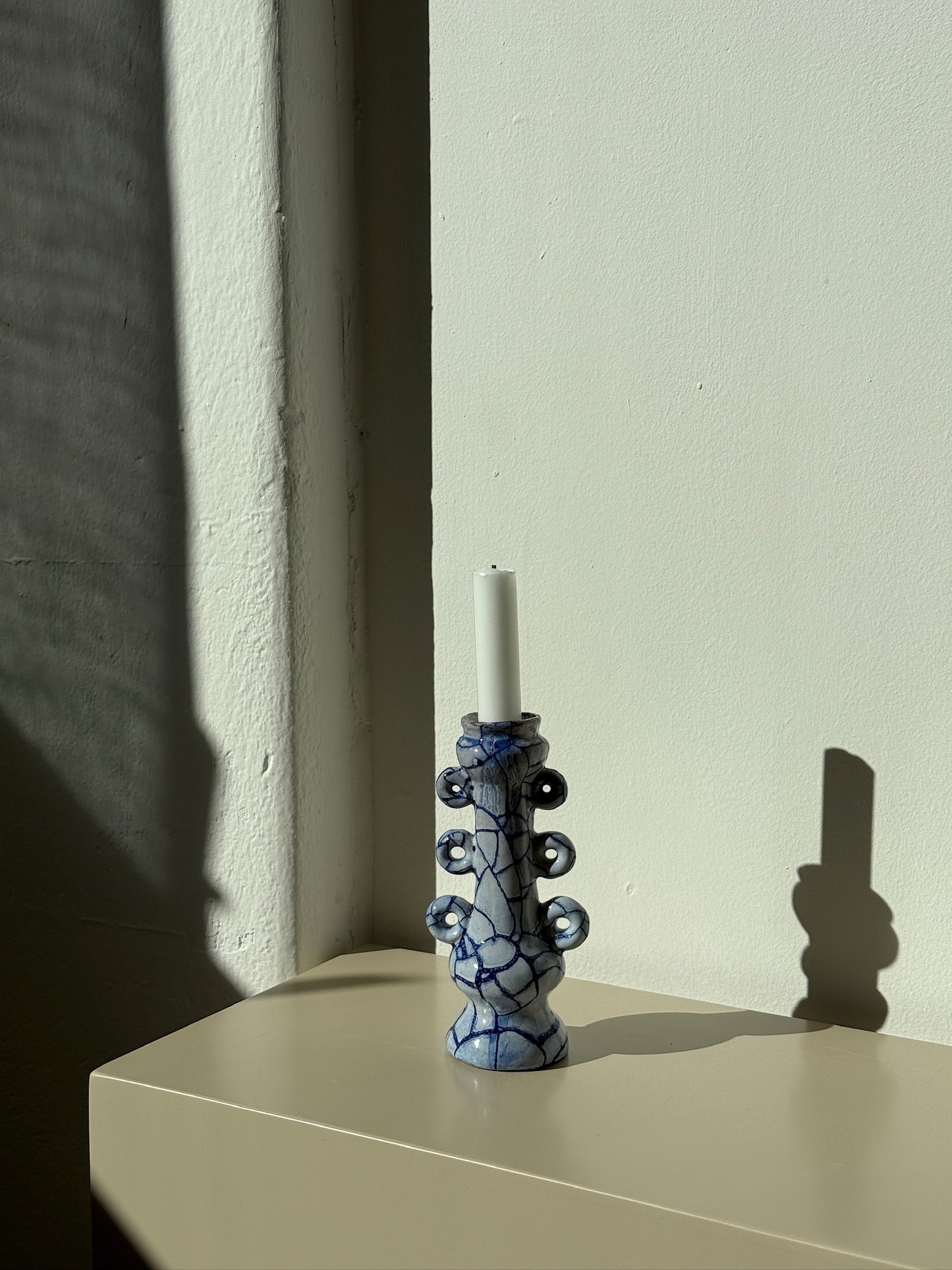 Keramik lysestage/vase