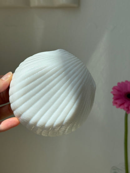 Muslingeformet skåle, 5 stk.