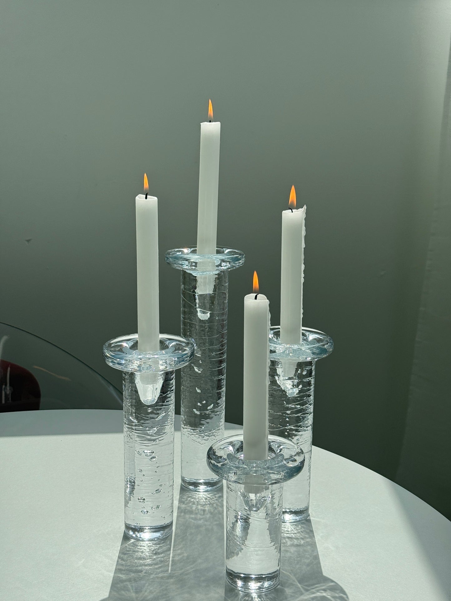Kjell Engman “Cool” – lysestager for Kosta Boda