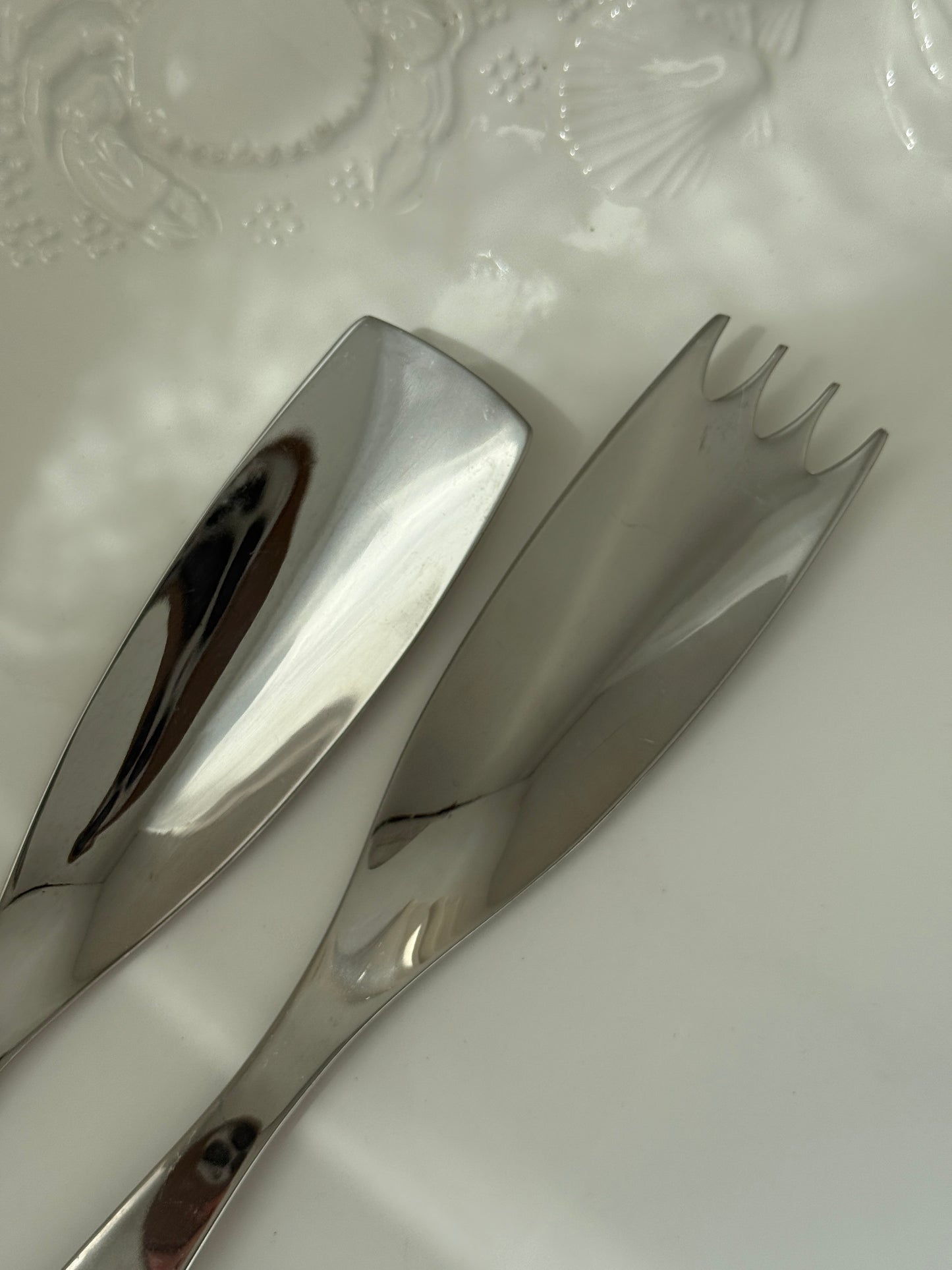 Serveringsbestik i rustfrit stål