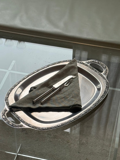 Serveringsbestik, rustfrit stål