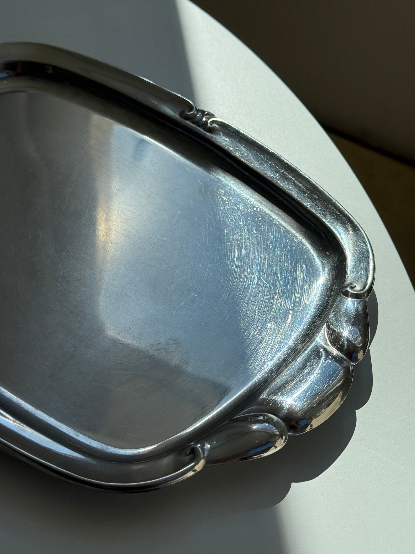 Italiensk fad i rustfrit stål