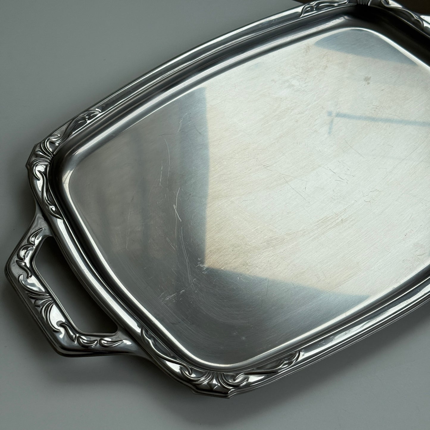 Stort serveringsfad – inox 18/10