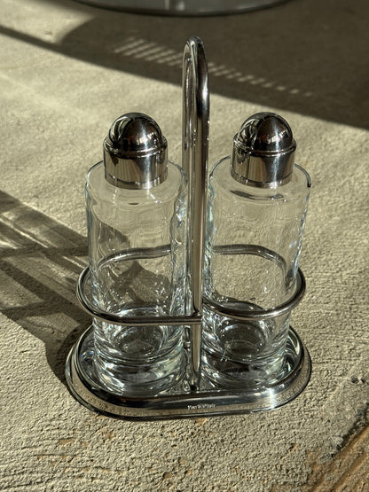 Olie - og eddikesæt, rustfrit stål