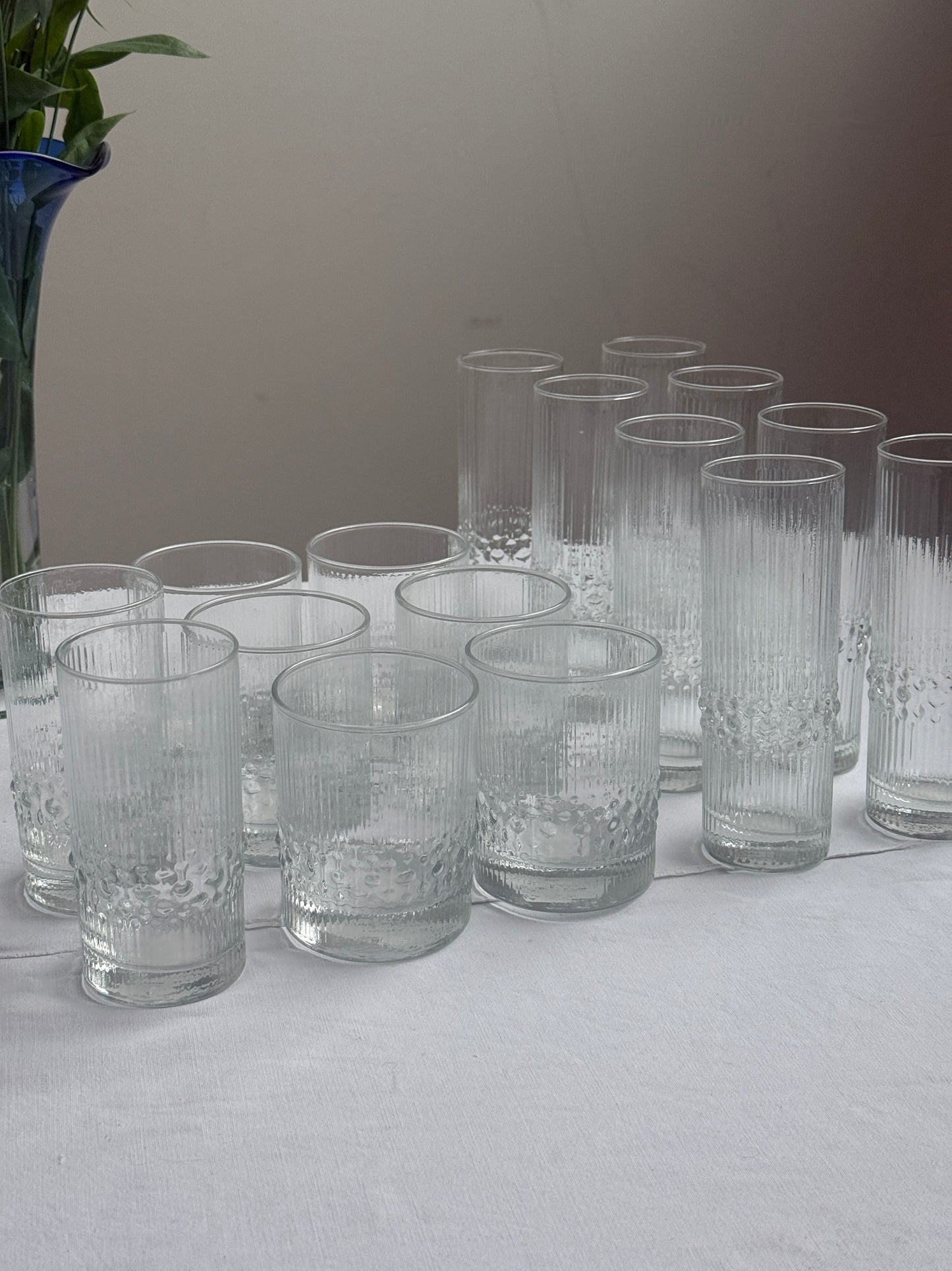 Vintage "Alaska" glas fra Durobor, Belgien