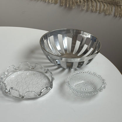 Frugtskål i aluminium