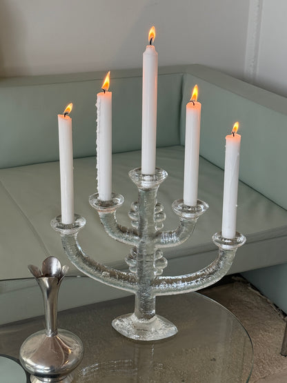 Pukeberg kandelaber, glas