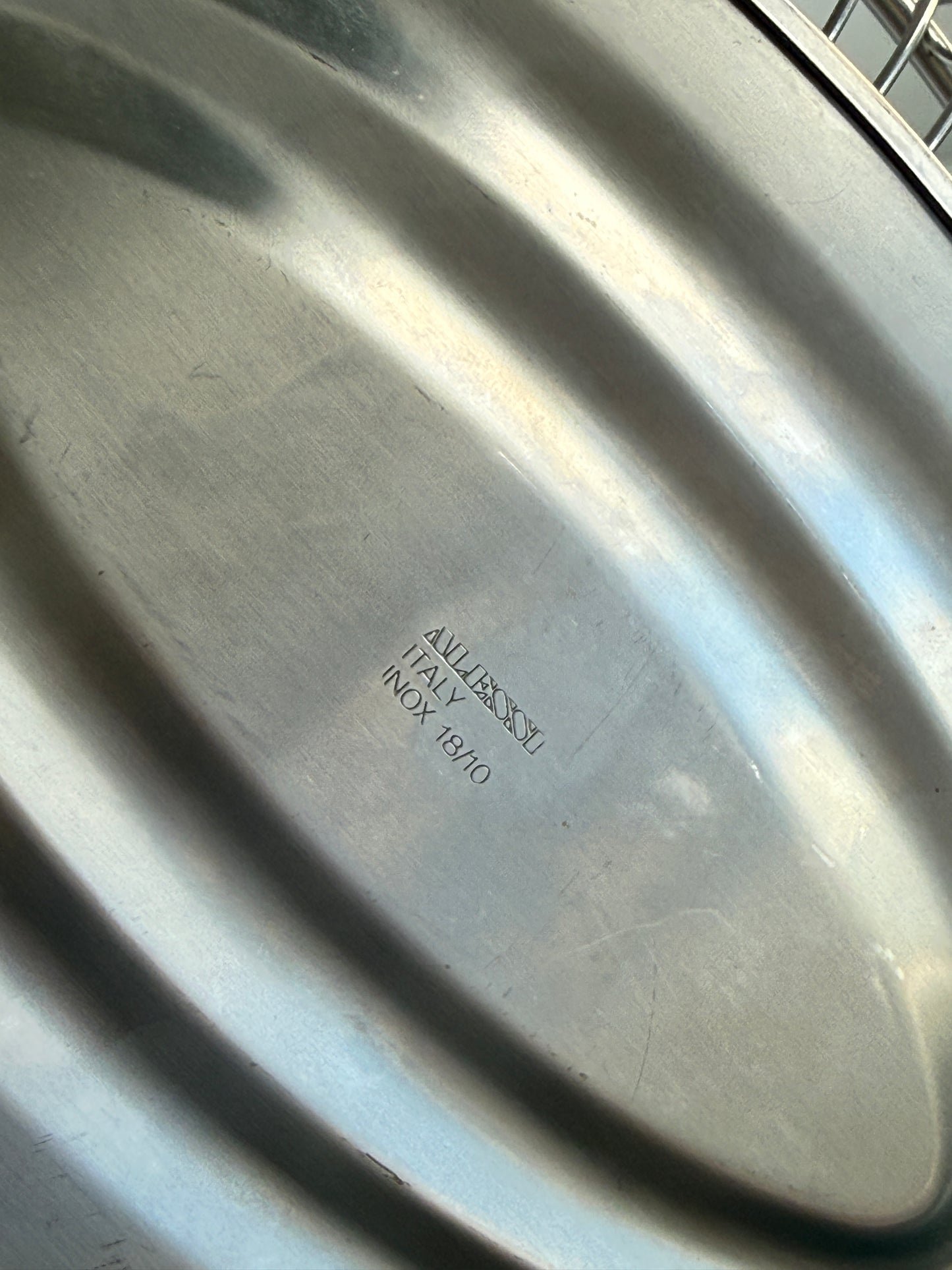 Alessi brødkurv, rustfrit stål