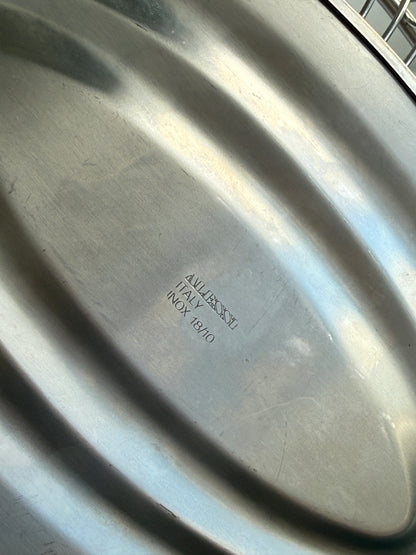 Alessi brødkurv, rustfrit stål
