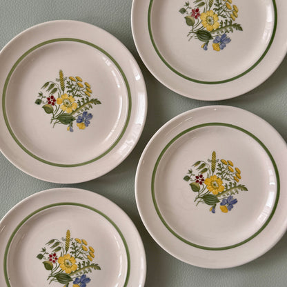 Flora Danmark tallerkner, 4 stk.