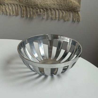 Frugtskål i aluminium